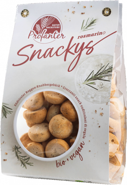 Snackys Rosmarin Bio - 125g - Profanter Natur-Backstube