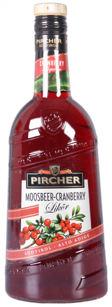 Liquore di Cranberry "Moosbeer" - 0.7l - Pircher Brennerei