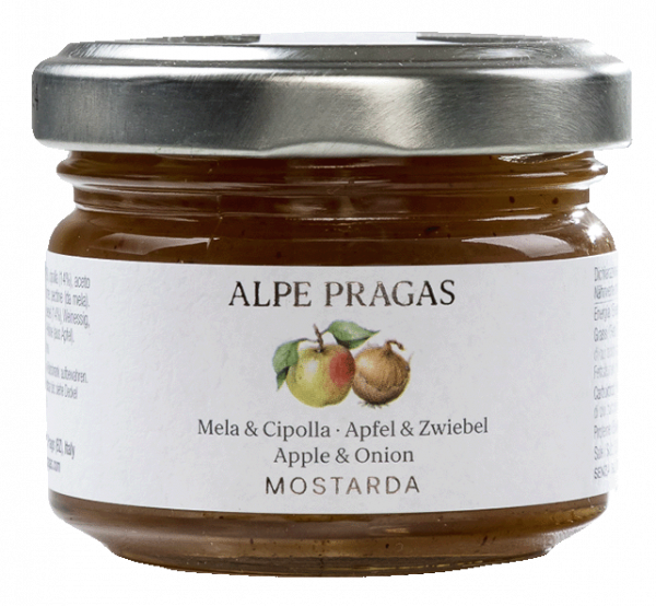 Mini mostarda mela e cipolla - 70g - Alpe Pragas