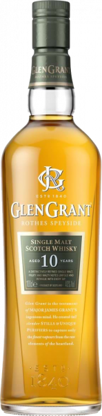 Whisky Speyside Single Malt 10 Y Glen Grant - 0.7l - Destillate Purnamh