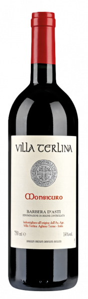 Barbera D'Asti "Monsicuro" BIO 2020 - 0.75l - VILLA TERLINA AZ.AGR. DI DR. ALLIATA PAOLO