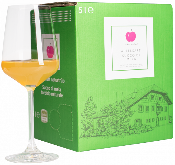 Apfelsaft naturtrüb Bag in Box - 5l - Weissenhof