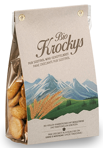 Mini Bio Schüttelbrot Krockys Die Ersten - 125g - Profanter Natur-Backstube