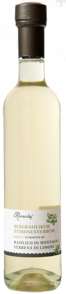 Basilikum - Zitronenverbene- Sirup - 0.5l - Riemerhof