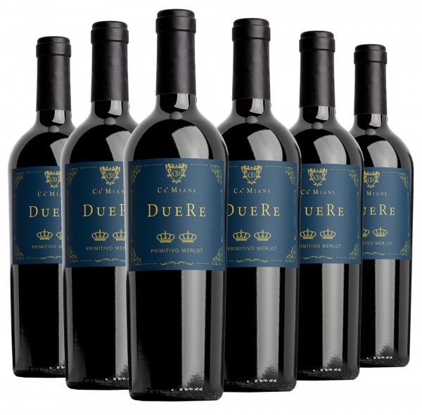 Selezione "Primitivo Merlot DueRe" - 6Stck. - Meraner Weinhaus