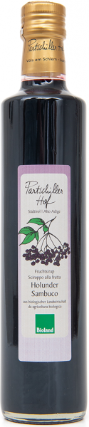 Sciroppo di Bacche di sambuco Bio - 0.5l - Partschillerhof