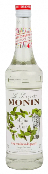 Le Sirop de Monin Mojito Mint - 0.7l - Monin