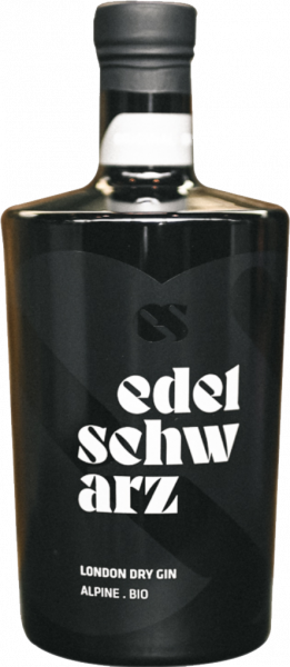 Gin Organic Edelschwarz Mignon BIO (MINI) - 50ml - Edelschwarz