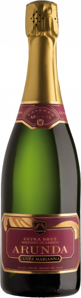 Südtiroler Sekt Ex. Br. DOC VSQ metodo classico Cuvee Marianna Karton Arunda - 1.5l - Sektkellerei Arunda
