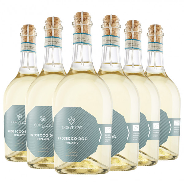 Selektion "Prosecco Frizzante bio" Corvezzo - 6St. - Corvezzo