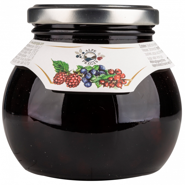 Eingelegte Waldfrüchte in Sirup - 340g - Alpe Pragas