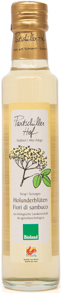 Holunderblütensirup Bio - 250ml - Partschillerhof
