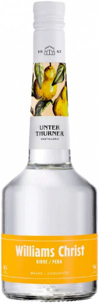 Acquavite di pere Williams Christ - 0.7l - Destillerie Unterthurner