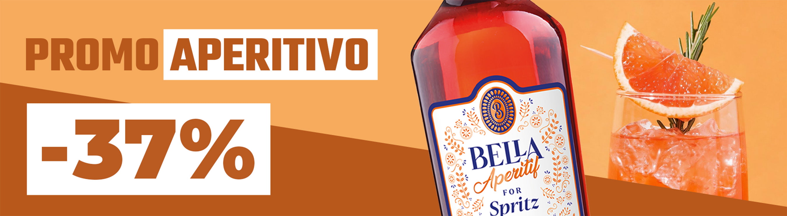 –37% sugli aperitivi