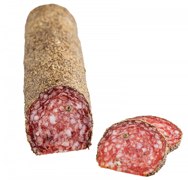 Pfeffersalami 1/2 vak. - 180g - Metzgerei Rinner
