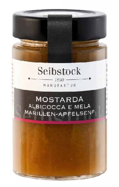 Mostarda di albicocche-mele Seibstock - 128g - Seibstock Manufaktur