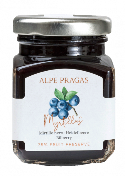 Mirtilli neri Composta - 110g - Alpe Pragas