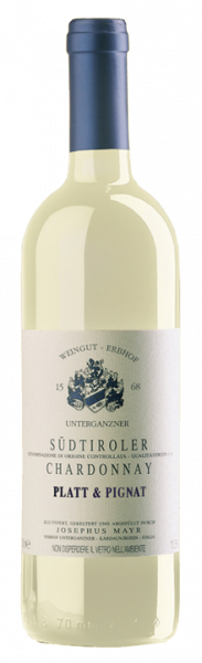Chardonnay "Platt & Pignat" 2024 - 0.75l - Weingut Unterganzner