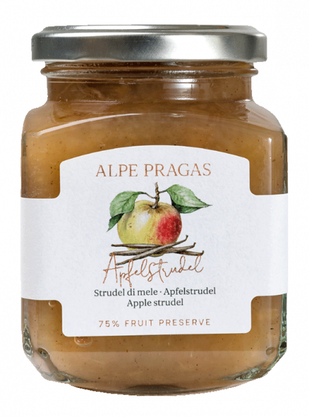 Apfelstrudel Fruchtaufstrich - 335g - Alpe Pragas