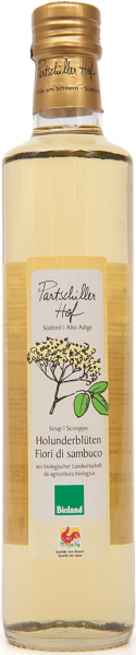 Holunderbluetensirup Bio - 0.5l - Partschillerhof