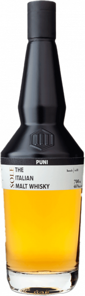 Whisky Single Malt "Sole" 4 - 0.7l - PUNI
