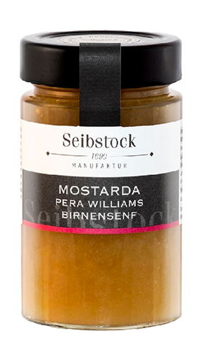 Mostarda Birne Seibstock - 128g - Seibstock Manufaktur
