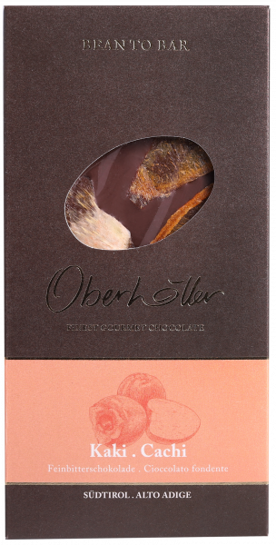 Feinbitterschokolade Kaki - 100g - Oberhöller