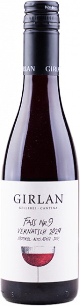 Vernatsch "Fass Nr. 9" 2024 - 0.38l - Kellerei Girlan