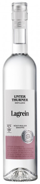 Grappa Lagrein - 0.5l - Destillerie Unterthurner