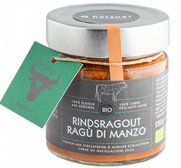 Rindsragout Ethical Beef BIO - 220g - Dorfmetzgerei Holzner