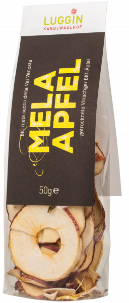 Getrocknete Äpfel Bio - 50g - Luggin