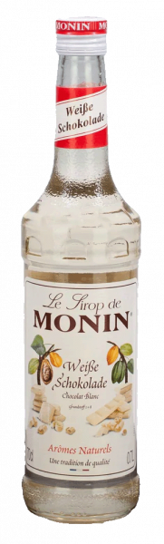 Le Sirop de Monin weisse Schokolade - 0.7l - Monin