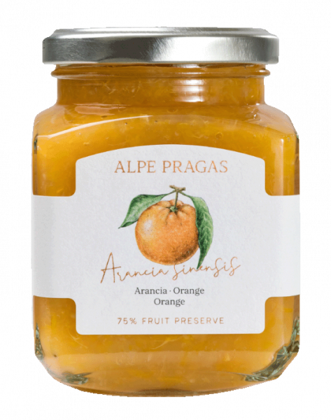 Fruchtaufstrich Orange - 335g - Alpe Pragas
