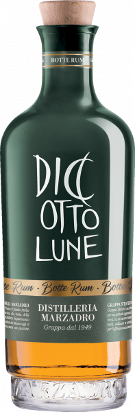 Grappa Le Diciotto Lune botte Rum Marzadro - 0.5l - DISTILLERIA MARZADRO SPA