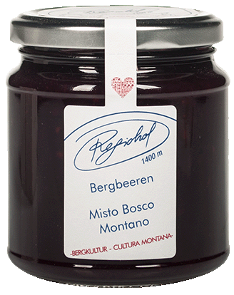 Confettura misto bosco montano - 340g - Regiohof 