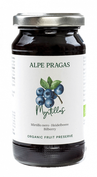 Mirtilli neri Bio Composta - 220g - Alpe Pragas