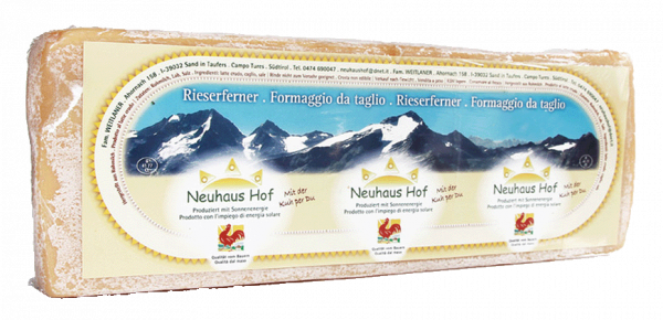 Formaggio da taglio "Rieserferner" - 3kg - Neuhaus Hof