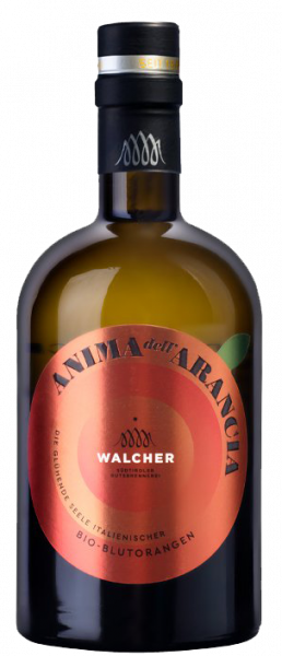 Orangenlikör "Anima dell'arancio" Bio - 0.5l - Edelbrennerei Walcher