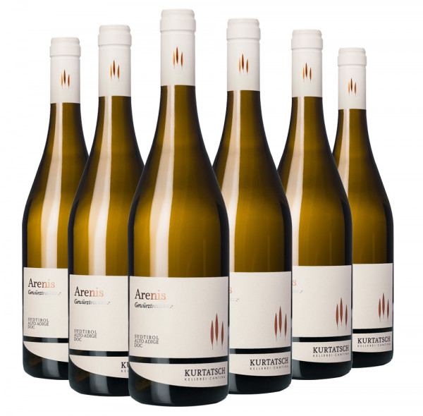 Weinpaket "Gewürztraminer Arenis" - 6St. - Kellerei Kurtatsch
