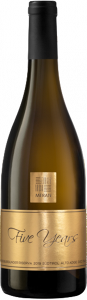 "Five Years" Weissburgunder Riserva 2019 - 0.75l - Kellerei Meran 