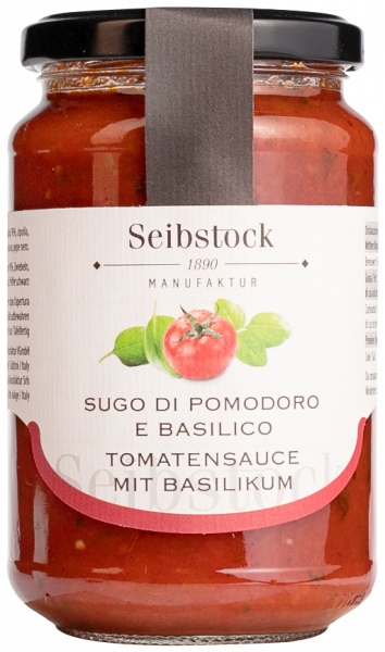 Sugo con Basilico - 350g - Seibstock Manufaktur