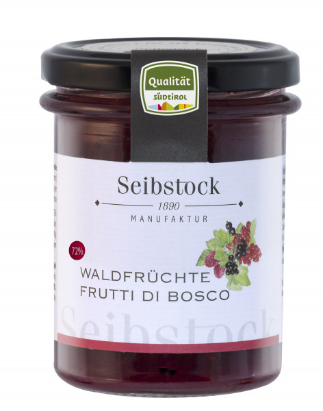 Frutti di bosco 72% Composta - 210g - Seibstock Manufaktur