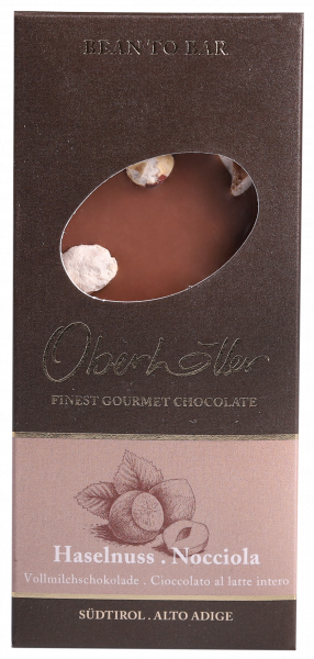 Vollmilchschokolade Haselnuss - 50g - Oberhöller