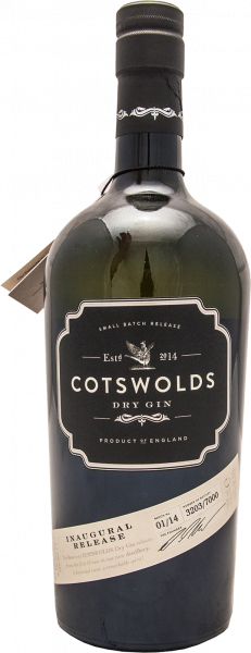 Gin Dry Cotswolds - 0.7l - Destillate Purnamh