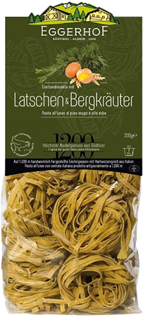 Fettuccine Erbe alpine - Pino mugo - 310g - Eggerhof