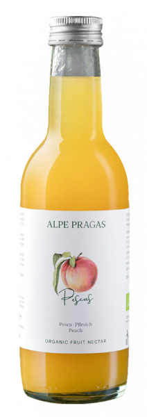 Fruchtnektar Pfirsich BIO - 250ml - Alpe Pragas
