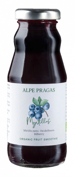 Frullato Mirtillo nero Bio - 200ml - Alpe Pragas