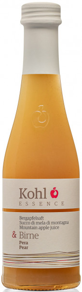 Bergapfelsaft mit Birne - 200ml - Kohl Bergapfelsäfte