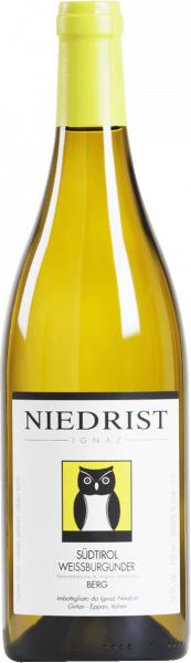 Weissburgunder "Berg" 2022 - 0.75l - Weingut Ignaz Niedrist