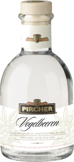 Brand Vogelbeere "Medizinflasche" Pircher - 0.7l - Pircher Brennerei